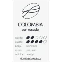 Colombia San Rosado Filtre Kahve