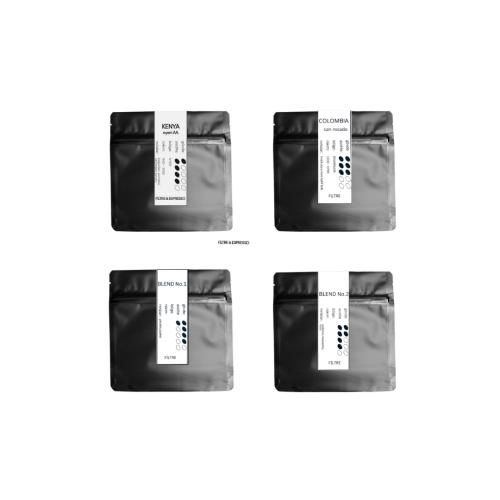 Filtre Kahve Deneme Paketi – 4x100 GR